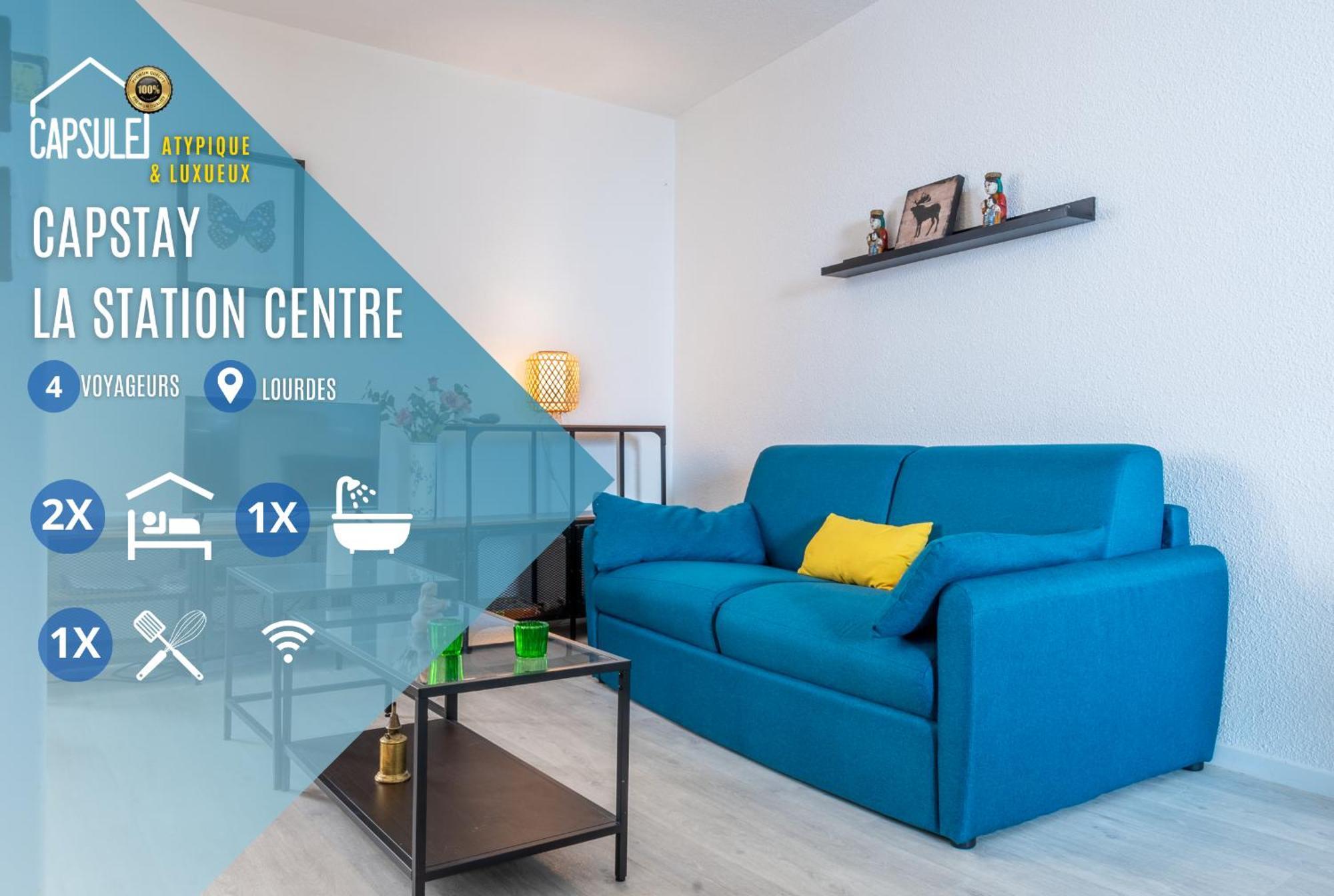 Capstay La Station - Lourdes - Centre - Residence Serenity Екстериор снимка